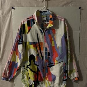 Adidas Multicolor Abstract Jacket
